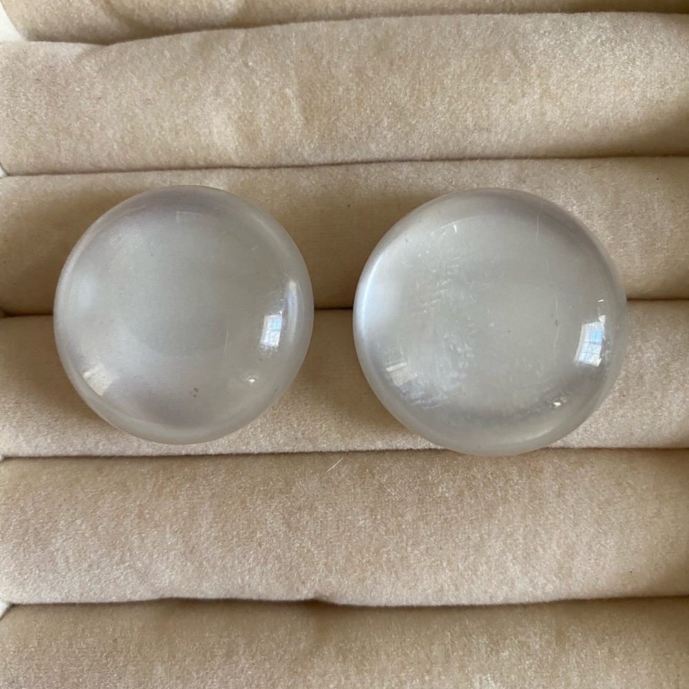 Vintage 1950’s Button Earrings